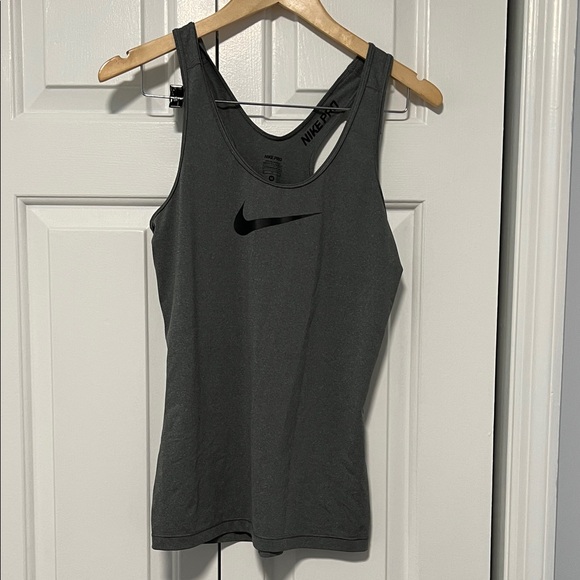 Nike Women's Charcoal Tank Top - Picture 1 of 3